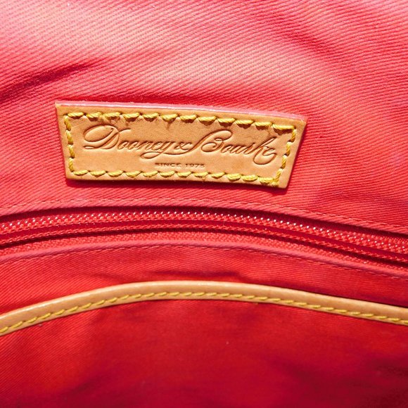 Dooney & Bourke Blue Crocodile Satchel Rare Color! Handbag Purse - Picture 13 of 16